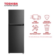 (Bulky) Toshiba 408L 2 Door Fridge Origin Inverter GR-RT559WE-PMX(06S)