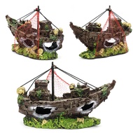 [FREESHIP + ÁP MÃ GIẢM 10%] Mô hình Xác Tàu Thuyền Đắm - Thùng Gỗ Mục - Xác Máy Bay - Ô Tô Tiểu Cảnh