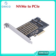SSD M2 NVMe to PCIe 3.0 X4 X16 ORICO PSM2 PDM2 Converter Card | Adapter M.2 to PCI-E Expansion Card