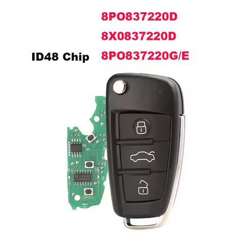 jingyuqin Car Key Full Control For Audi Q7 B7 Q3 A3 TT A2 A8 A6 A6L A4 S5 C5 C6 B6 A4L A5 Q5 S LINE 