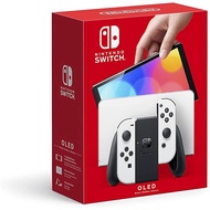 Nintendo Switch Console OLED with White Joycon