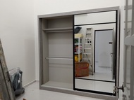 Clearance Stock 8x8 Almari Baju Kayu