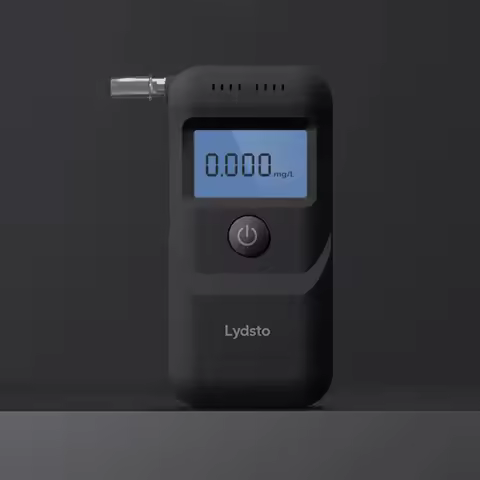 New Lydsto Digital Alcohol Tester Professional Alcohol Detector Breathalyzer Police Alcotester LCD D