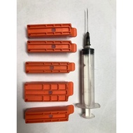 Ink suction clamp set for Canon ix6770, ix6860, ix6870 printers, etc.
