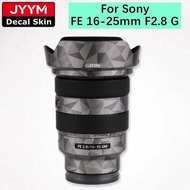 Customized Sticker For Sony FE 16-25mm F2.8 G Decal Skin Lens Vinyl Wrap Film Protective Coat SEL162