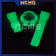 [NCMS] Bnb Ga700 Tali Jam G Shock Tali Ga700 G Shock Strap Glow In The Dark Custom Bnb [Free Buckle]