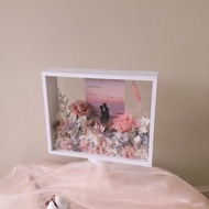 【材料包DIY】永生花可放入相片相框