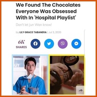 ◞ ➭ ┗ HOSPITAL PLAYLIST LOTTE Dream Cacao 82% dark chocolate 100g 85g JUN WAN CANDY
