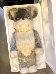 全新 絕版 罕有 羊扮狼 Bearbrick Fragment Design Reverse Model 1000%