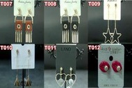 漁滿豐翡翠工藝品 耳飾鋼針(耳針款)歐/美/韓版簡約氣質耳環防過敏1付特價$10元!499元免運