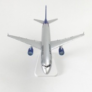 20CM Russian A320 aircraft model alloy solid static ornaments model aircraft