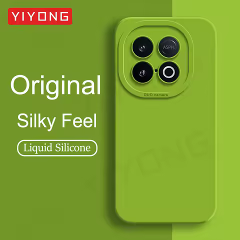For iQOO Z10 Turbo Case YIYONG Silky Feel Liquid Silicone Soft Cover For VIVO iQOO Neo 10 Neo10 Z10 