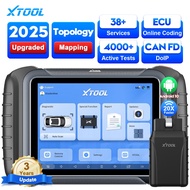 XTOOL D8W Wireless Bidirectional Scan Tool OBD2 Scanner with Topology Map ECU Coding 42+ Resets FCA