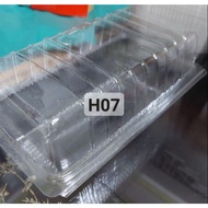 Plastic Box with Folding Lid H07