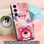 G37 - Softcase procamera tecno spark 40 pro+ latest 2025 - girls motif - fashion case - silicone hp 