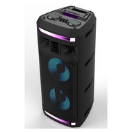 Partybox Portable Bluetooth Speaker With Dynamic RGB Lighting TF USB AUX Karakoke