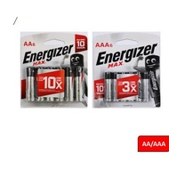 Energizer Max Alkaline Battery AA / AAA
