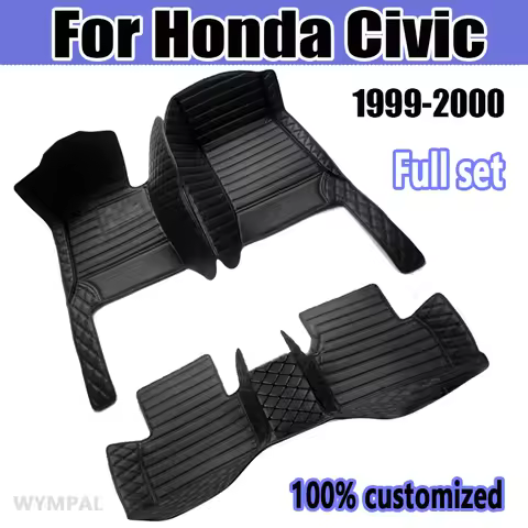 Floor Mats Car For Honda Civic 6th Ferio EJ EK EM Sedan 1999 2000 Luxury Car Floor Mats Left Or Righ