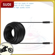 sudi Dilwe 3.5mm Audio Cable Copper Male to Shielded for Speakers Headset 15m 20m 30m Computers  HiF