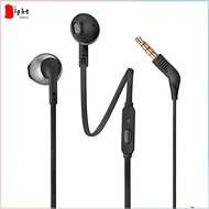 ⚡NEW⚡JBL Tune T205 Headphones Sports Earphone Mic Wireless Half In-Ear Headset Bass Sports Music Wire-controlled Headphones