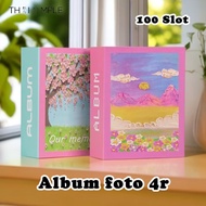 4R CLASSIC Motif Photo Album (4x6 Inch) 100/ photos 4R Family Photo Album