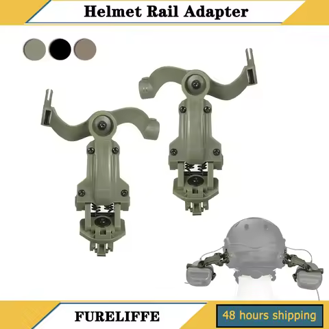 Tactical Helmet ARC Rail Adaptor Accessorios Fit for EARMOR M31,M32,M32H/Walker's Razor/Howard Leigh