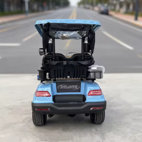 New Design 2 4 6 Seater Passenger Golf Cart Electric Motor 48v Battery Club Sightseeing Car Scooter 