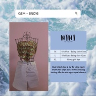 Bandana Bandana Bandana | BN016 | Head Scarf | Gem Jade Pattern Chest Scarf