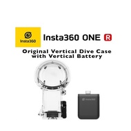 Insta360 One RS/R Dive Case - For 360 Lens Dive Case Only / with Vertical Battery Bundle