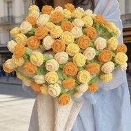 Bouquet Blanket [Ready Stock Finished Product] Four Seasons Available Household Blanket Office Nap B