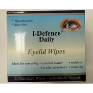 I-Defence Daily EyeLid Wipes 20’s
