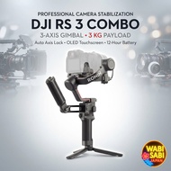 DJI RS 3 Combo 3-Axis Camera Gimbal Stabilizer 3kg Payload OLED Touch Screen