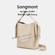 LM🔥Ready Stock Quick Send🔥Songmont hanging ear tote bag commuter bag large capacity bucket bag One-Shoulder crossbody bag women's bag/D237