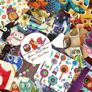 Owls Vinyl Stickers (46 PIECES PER PACK) Goodie Bag Gifts Christmas Teachers' Day Children's Day
