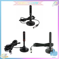 ✿ CHA ✿  HDTV Antenna DVB-T DVB-T2 DAB TV Aerial Plug and Play Digital Receiving Antenna ★