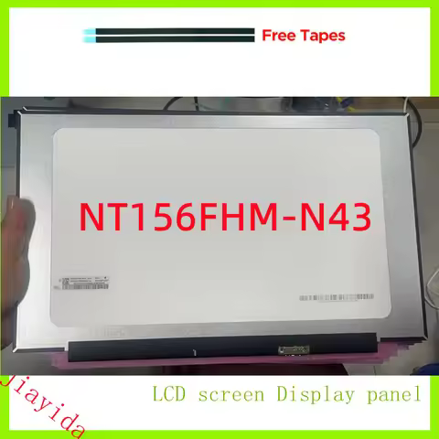 NT156FHM-N43 V8.0 Laptop NT156FHM-N43 LCD Screen For Lenovo Ideapad 3-15ITL6 82H8 FHD 30pins 60HZ Ne