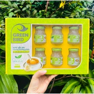 Gift box of 6 Jars of Green Bird's Nest steamed with rock sugar with bag (6 jars x 72g) - with shipp