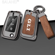 Zinc Alloy Car Remote Key Cover Case Holder Shell Fob For Volkswagen VW GLI Jetta MK4 MK5 MK6 MK7 GTD Car Accessory