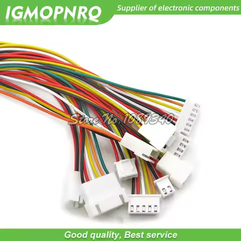 XH2.54mm JST Connector 2P 3P 4P 5P 6P 7P 8P cable connectors wire connectors Plug Socket JST XH2.54m