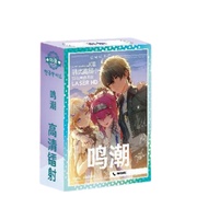 55pcs Mobile Game Delta Force Wuthering Waves Laser Holographic Lomo Cards Kai Silva Roy Smee Rover 