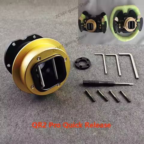 Replacement QR2/QR2 Pro Wheel-Side Racing Simulator Steering Wheel Metal Quick Release for FANATEC B