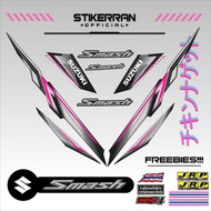 SUZUKI SMASH 115 2011 DECALS sticker motor stiker motor stiker basikal