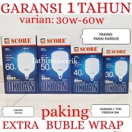 LED BULB LED LIGHT/ 30W-60W 1 YEAR WARRANTY SCORE OKTAN