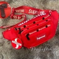 (พร้อมส่ง)กระเป๋าคาดเอวSupreme คาดอก ซิปกันน้ำอย่างดี มี 7 สี งานเกรดดีมีคุณภาพ ผ้าหนา