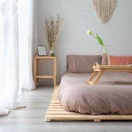 Foldable Pine Wood Pallet Bed, Foldable Wooden Pallet Bed