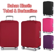 LATEST STOCK Solid Color Elastic Luggage Cover Suitcase Protector