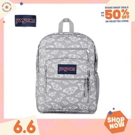 Jansport Backpack Big Student Flutter By Grey 34L