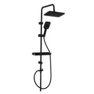 ฝักบัว RAIN SHOWER น้ำอุ่น RASLAND ALL-BLACK สีดำ (1217700)