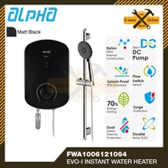 Alpha Water Heater Shower with Pump Alpha Smart 18i Evo-I Instant Water Heater DC Pump Alpha Water H