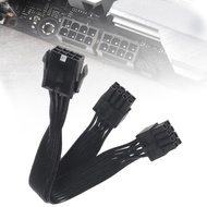HSV Mainboard CPU 8pin Extension Cable 1 to 2 Adapter Splitter Cable 8P To 4+4P
